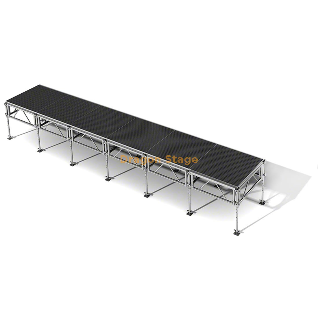 4x4ft Stage Platform for Concert And Event 7.32x1.22m 4x4ft 音乐会和活动舞台平台 7.32x1.22m