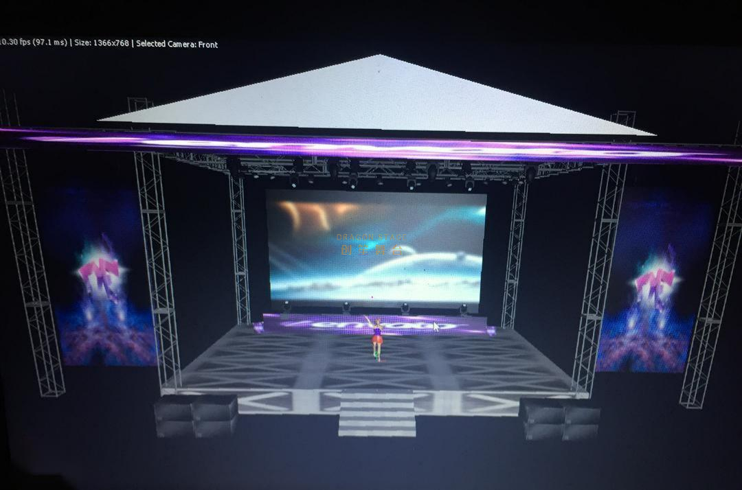 roofing truss stage 屋顶桁架舞台