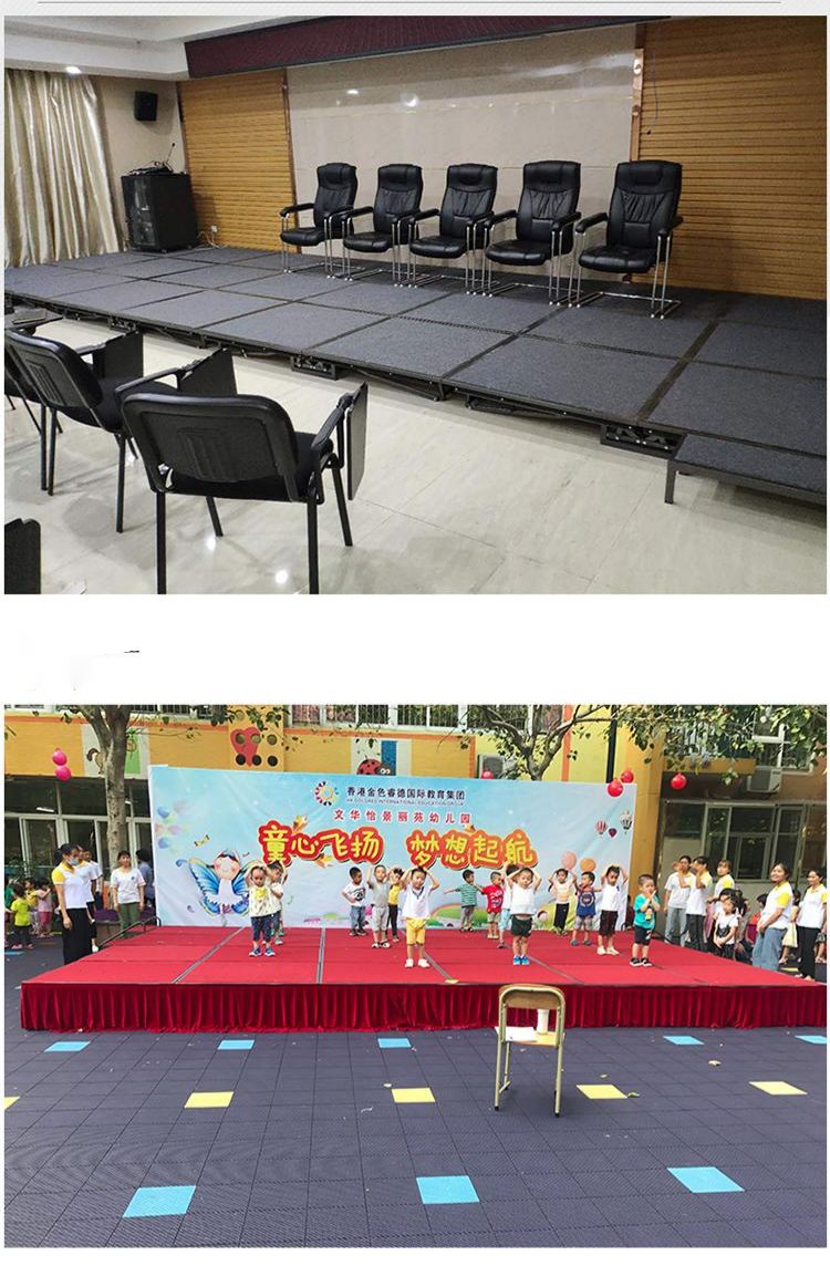 steel foldable stage (3) 钢制折叠舞台 (3)