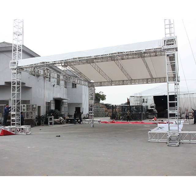 Gable-Shape-Aluminum-Truss-Roof-System-Event 山墙形状铝桁架屋顶系统活动