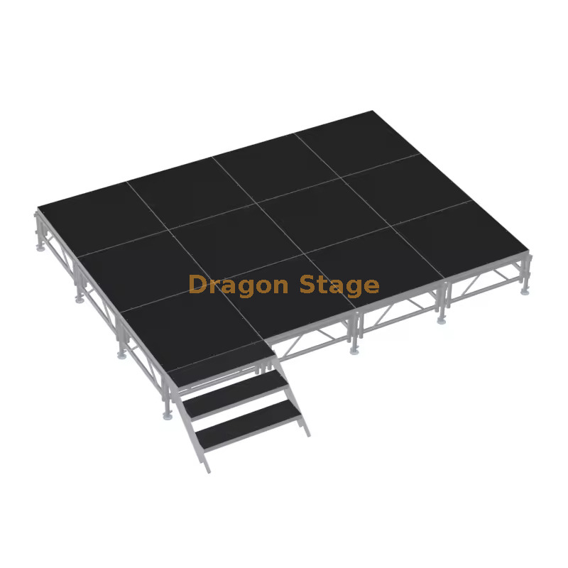 4x4ft Stage Deck Aluminum Outdoor Stage (2) 4x4ft阶段甲板铝制室外阶段(2)