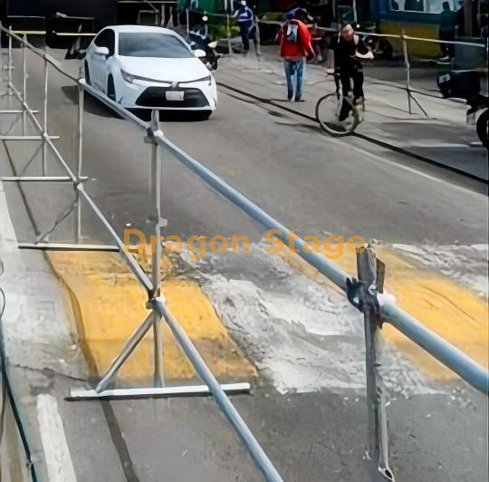 Steel Barrier Stand 钢制护栏架