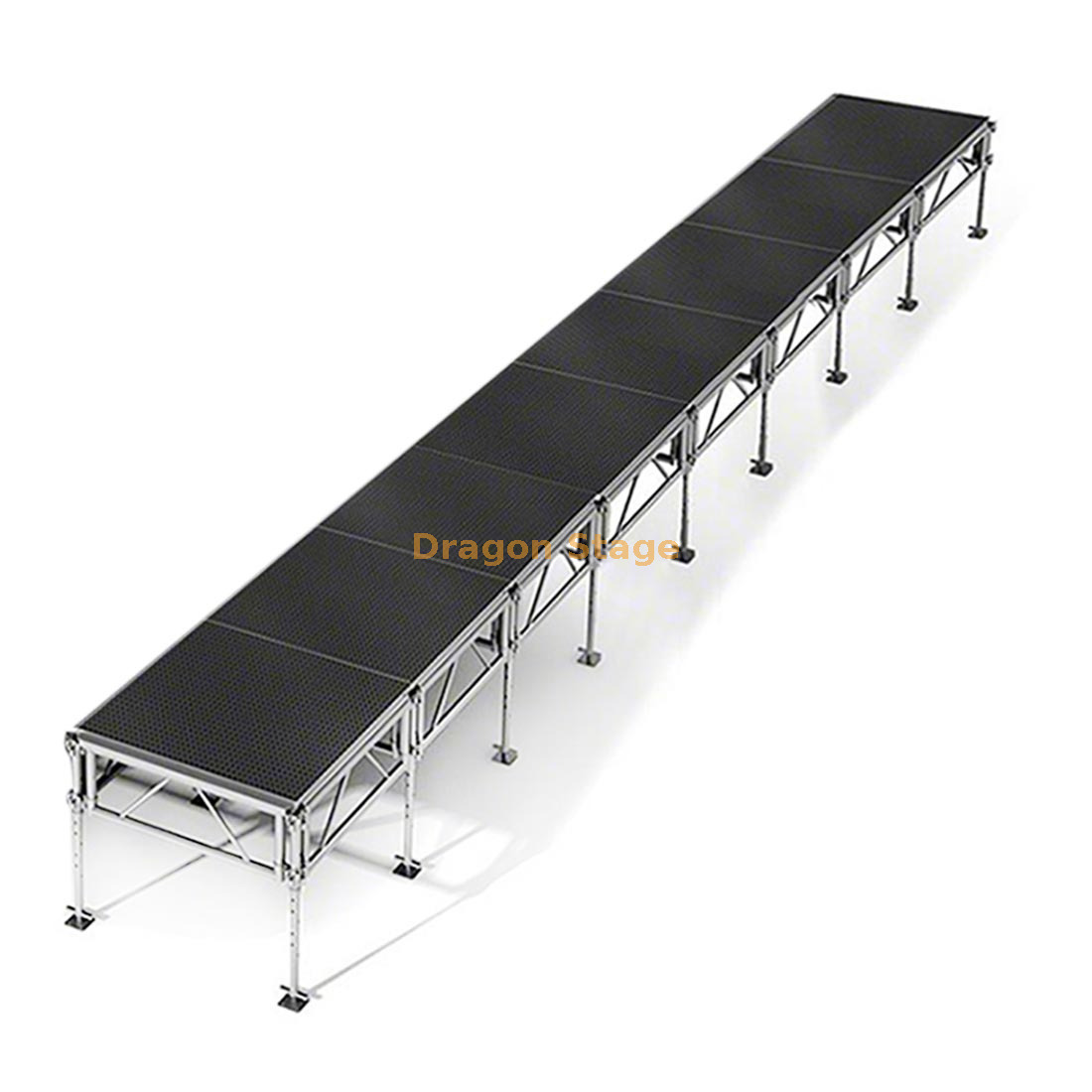 All-Terrain Aluminum Portable Stage System - Adjustable Height 全地形铝制便携式舞台系统 - 可调节高度