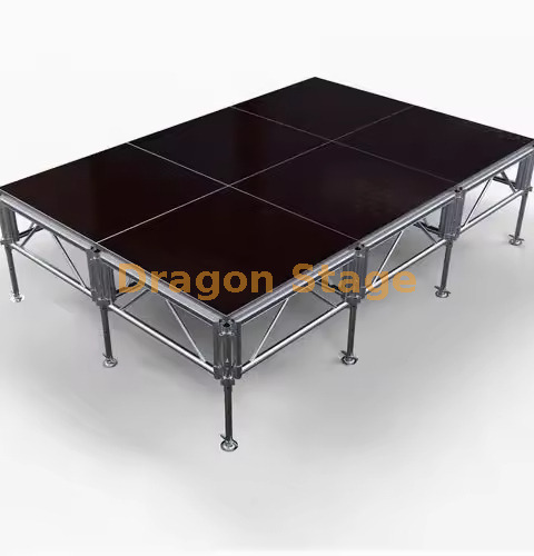 Mini Stage Platform for Show 3.66x2.44m (1) 迷你演出舞台平台3.66x2.44m (1)