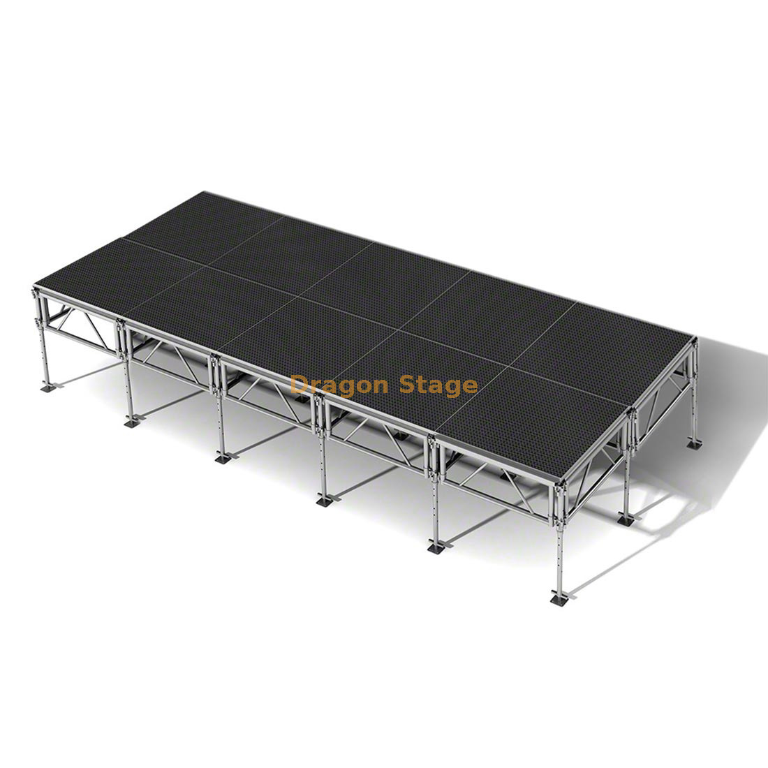 Portable Modular Event Stage Platform 6.1x2.44m 便携式模块化活动舞台平台 6.1x2.44m