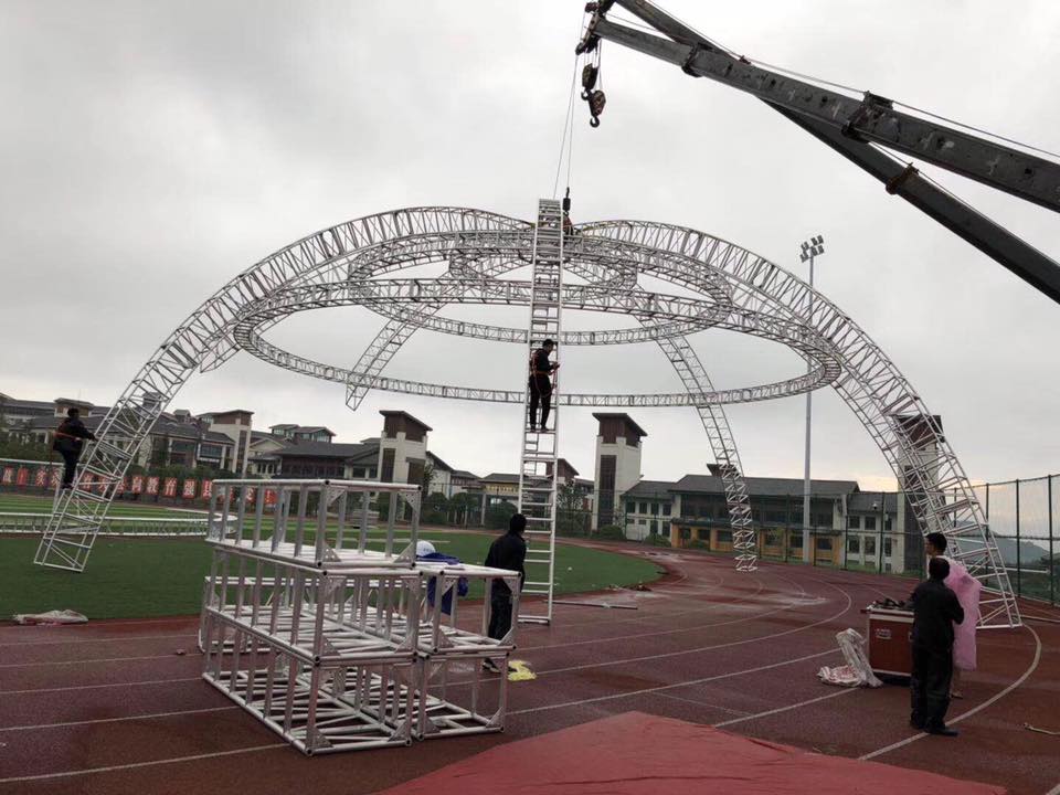 How To Install Dome Roof Truss Systems 如何安装圆顶屋顶桁架系统