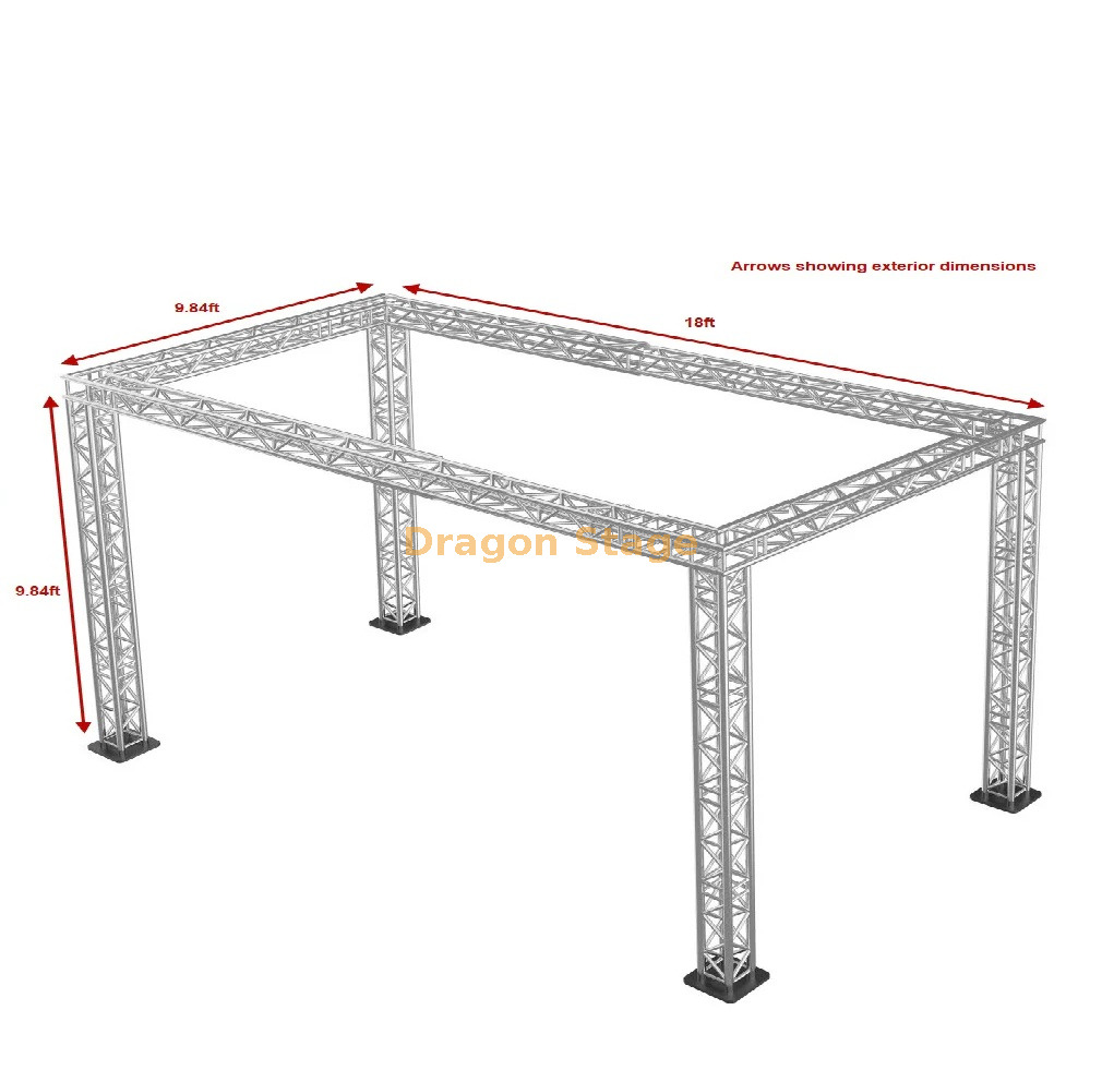 Event Exhibition Module Stand Truss Package 6x3x3m 活动展览模块支架桁架套件 6x3x3m