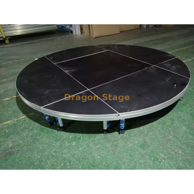 2.5m Diameter Quick-Lock Round Stage (2) 2.5m直径快锁圆形舞台 (2)