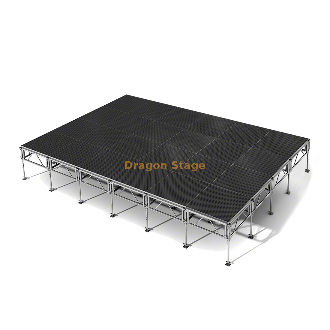 4x4ft Custom Portable Adjustable Moveable Stage Platform 4x4 英尺定制便携式可调节移动舞台平台