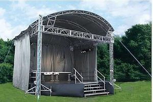 铝制圆形屋顶桁架设计圆形舞台桁架圆形灯光桁架