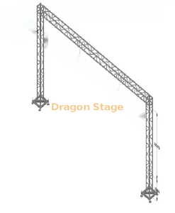 LED显示屏幕桁架系统铝制桁架架4x4m