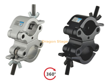 灯夹旋转材质：6061 SWL：500kg 管：48-51mm 公斤：1.02kg