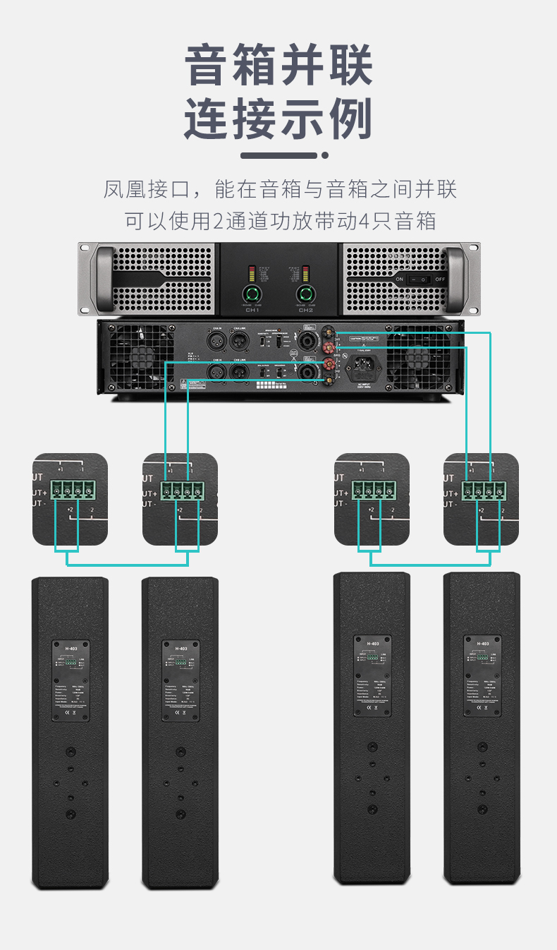 壁挂式声音柱扬声器（7）