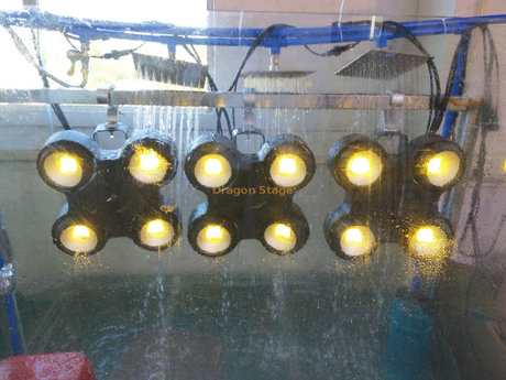 4 眼单色防水 COB 观众灯 LED 适合户外使用