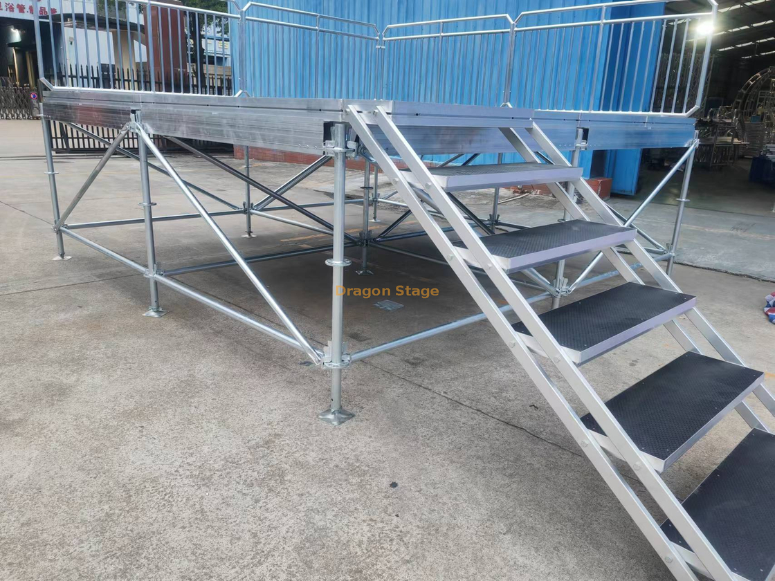 可移动便携式环锁桁架舞台 10x6m