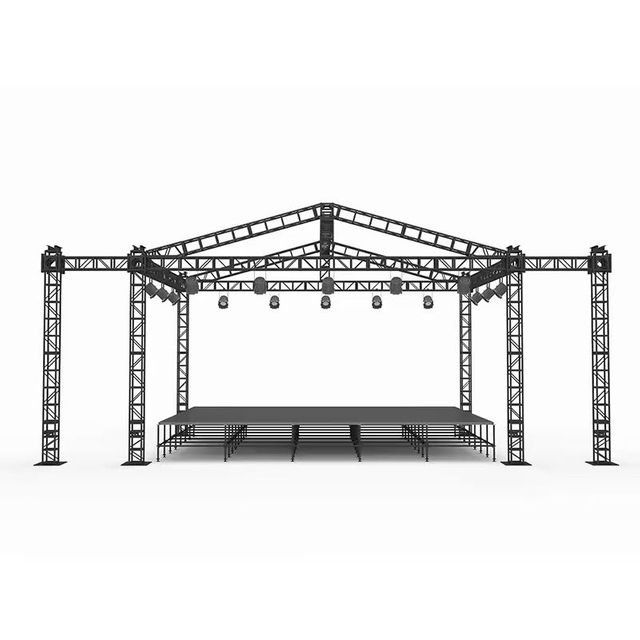 轻型音乐会舞台桁架 8x4x5m