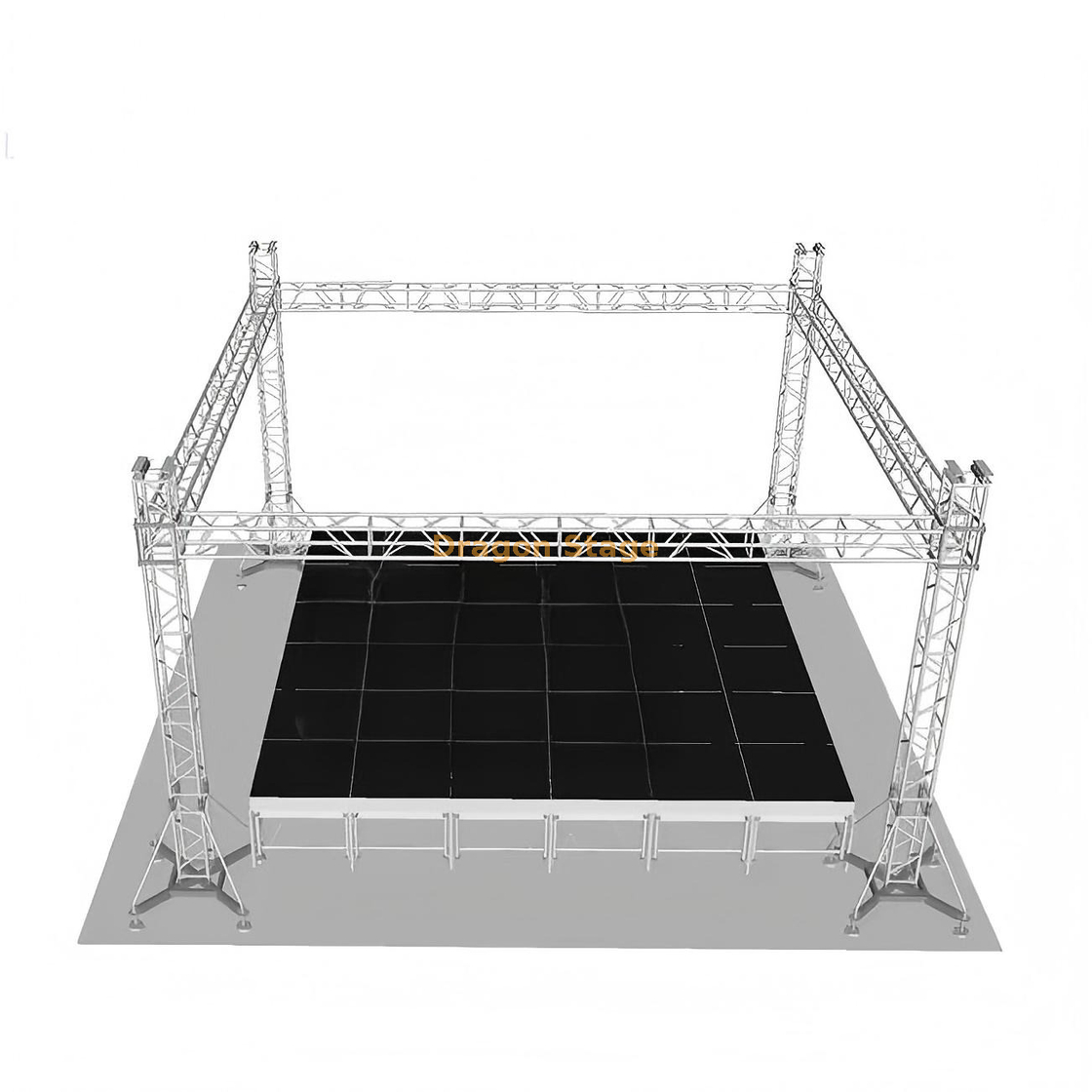  9x9x5米铝合金移动舞台桁架系统