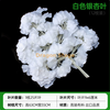 模拟的榕树树叶，红枫叶，银杏叶，购物中心室内假树枝，白色五个叉子白银杏，12个树枝
