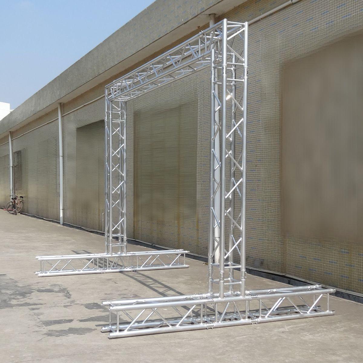 3x3m 铝制球门柱桁架，带 2.5m 深底座，适用于体育赛事、入口标牌和品牌宣传.jpg