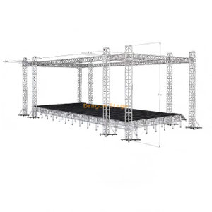 12x8x7m 专业铝制户外活动桁架系统