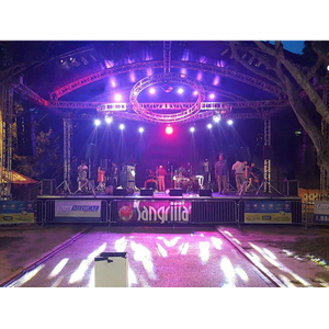 线阵列舞台扬声器弧形屋顶桁架拱形屋顶桁架设计