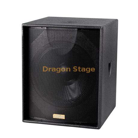 用于夜总会、户外表演的户外有源低音炮扬声器