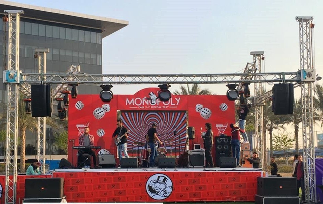 轻质铝桁架适用于音乐会户外活动舞台桁架