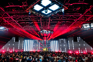 高品质工厂铝桁架结构活动照明插口桁架