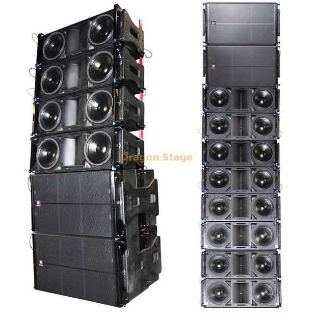 户外大音乐会扬声器系统LA-210（双10''2way Line阵列扬声器）LA-215B（双15''subshofer扬声器）