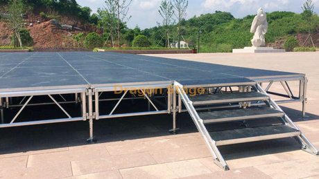 Dj 户外音乐舞台设置 8x4 米