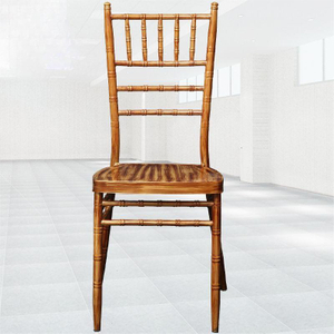 金属仿制木竹接头椅，室外婚礼椅增强椅，7五杆木粒竹子椅，酒店餐厅用餐椅