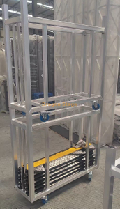 铝制定制电缆坡道车/铝制工业物料搬运车