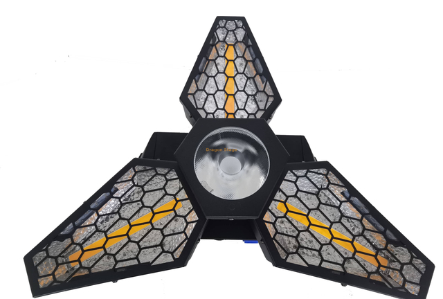 无限旋转枫叶复古灯