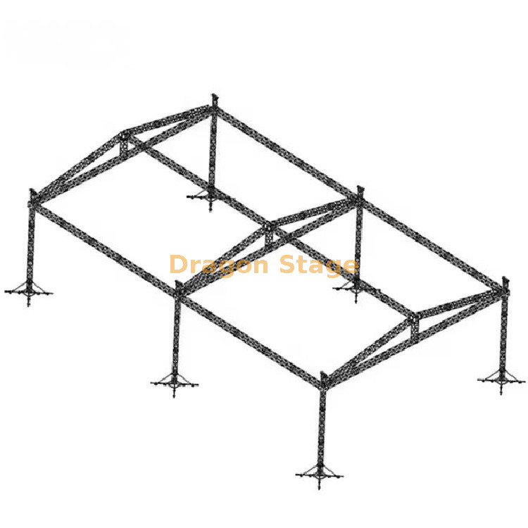 20x15x10m移动螺距屋顶桁架系统用于活动