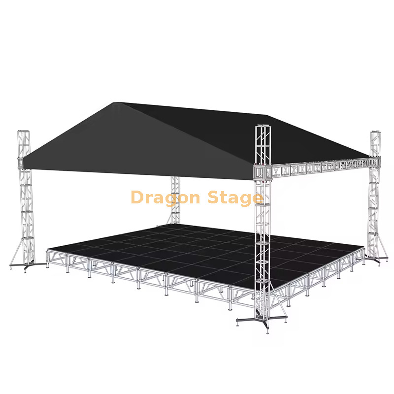 户外体育馆性能三角屋顶桁架10x8x5m