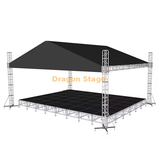 户外体育馆性能三角屋顶桁架10x8x5m