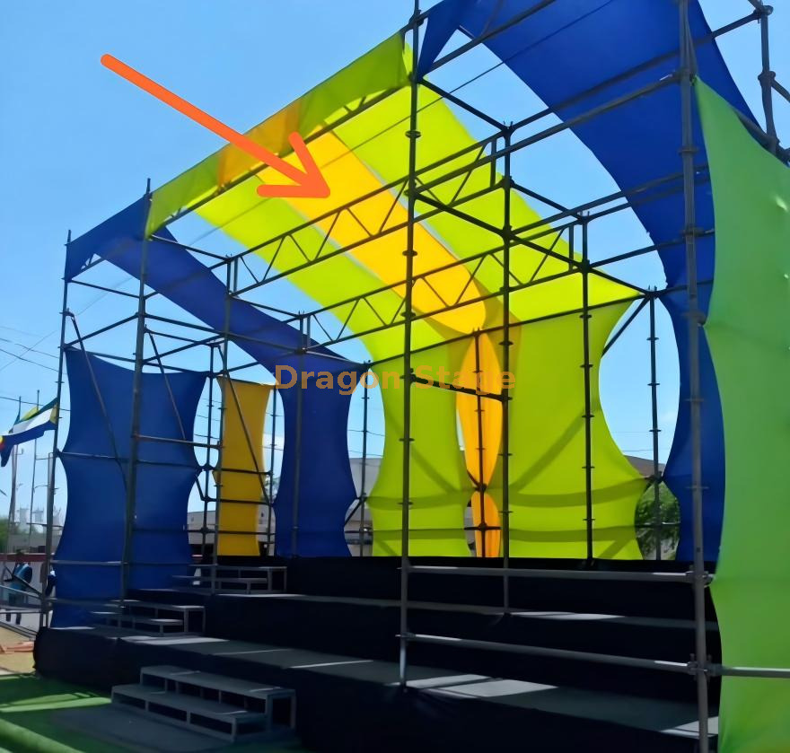 分层桁架系统用钢梯