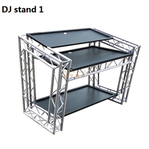 1/3铝折叠DJ展位定制桁架表DJ表