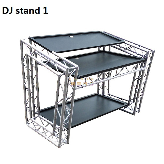 1/3铝折叠DJ展位定制桁架表DJ表