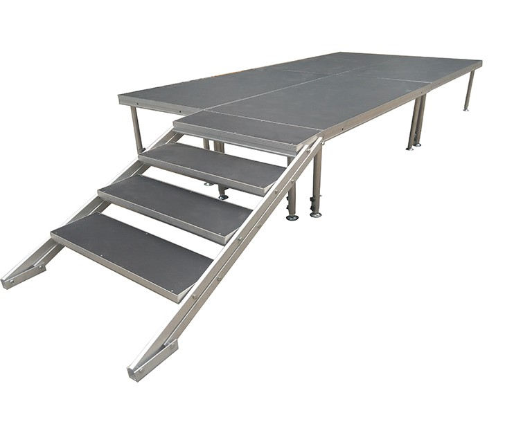 铝质 Quik Stage Lite 便携式舞台 4x8ft 1.22x2.44m