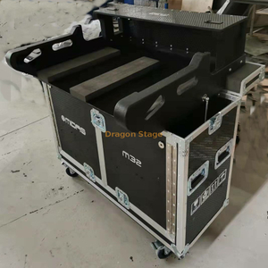 实用中继电缆飞行箱 DJ 舞台音响照明设备齿轮公路飞行箱适用于 Midas M32 调音台