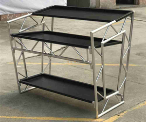 铝桁架轻量级便携式可折叠桌DJ展位架