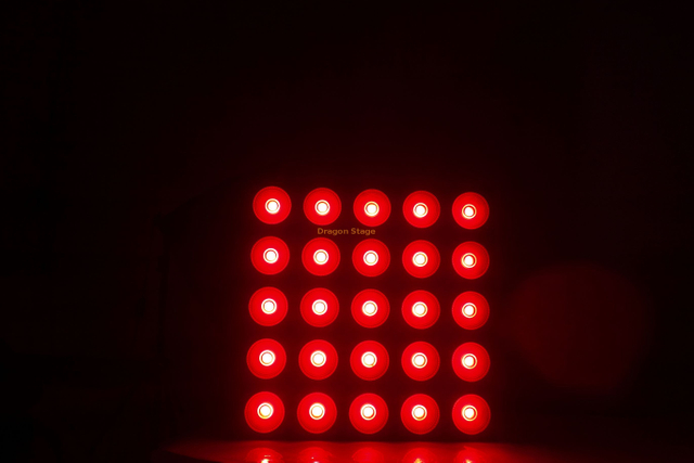 25 颗 30W 3 合 1 矩阵灯 LED 用于活动装饰