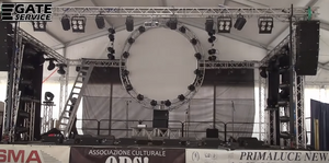 婚礼可调节平台舞台桁架