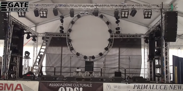 婚礼可调节平台舞台桁架