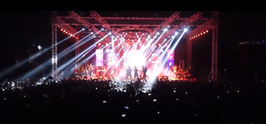 活动舞台铝合金桁架系统 铝合金桁架舞台 小型舞台灯光桁架