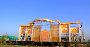 铝制舞台圆形婚礼拱门圆形桁架热销