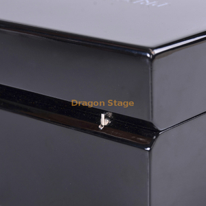 良好的包装优质黑色钢琴精加工单个表壳木制表盒