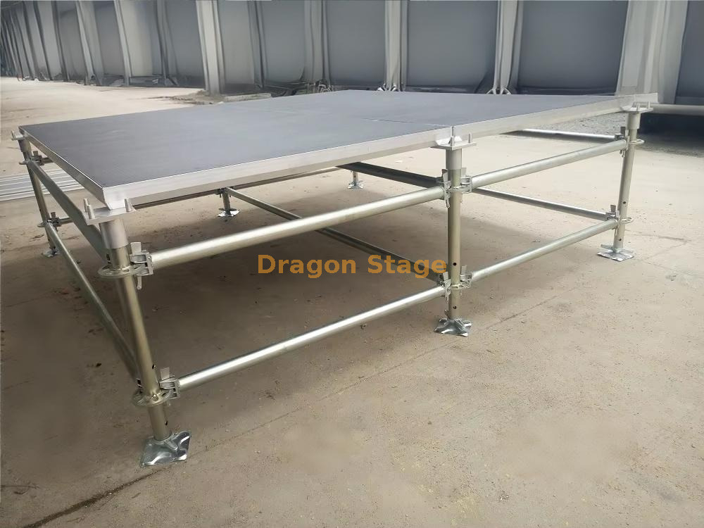 音乐会的快速组装便携式钢舞台14x12m