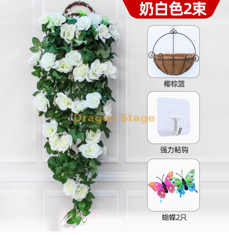 白色-2 - +送粘钩+送粘钩2只蝴蝶